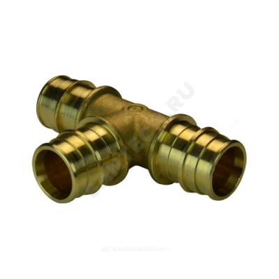 Тройник для PE-X латунь Дн 32 GX150 Giacomini GX150Y006