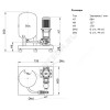 Установка для системы пожаротушения CO 1 Helix First V 211/J-ET-R Wilo 2450529
