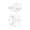 Смеситель для ванны с душем CERAPLAN III одноручный Ideal Standard B0718AA .