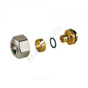 Переходник МП латунь Дн 14х2,0х3/4" с евроконусом R179E Giacomini R179EX023