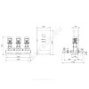 Установка пожаротушения Hydro MX-V 2/1 CR64-3-1 Grundfos 99789075