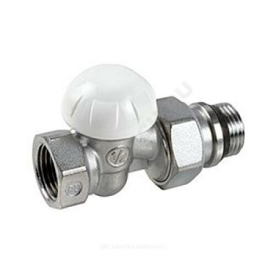Клапан запорный для радиатора R15TG Ду 32 Ру16 ВР прямой Giacomini R15X036