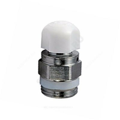 Кран Маевского латунь R66A Ду 8 Ру10 G1/4" НР с колпачком Giacomini R66AX001
