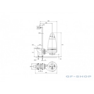 Насос канализационный Grundfos SE1.80.100.15.4.50D.B