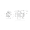 Насос многоступенчатый горизонтальный CM-A 3-2 AVBE PN10 1х220-240В/50 Гц Grundfos 96806802