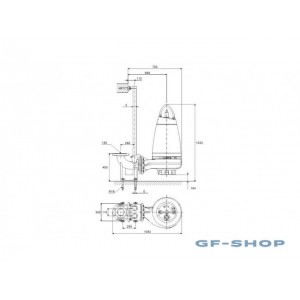 Насос канализационный Grundfos SE1.100.150.40.4.51D.B