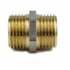Ниппель латунь никель Ду 50 (2") НР 9022 ГОСТ 32585-2013 Aquasfera 9022-06