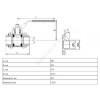 Кран шаровой сталь X3444B Ду 80 Ру25 п/привар Danfoss 149B6061B