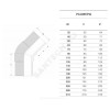 Отвод спигот ПЭ100 SDR11 Дн 40х45гр Ру16 EUROSTANDARD 2015160040