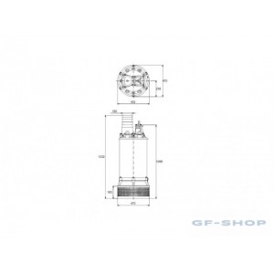 Насос дренажный Grundfos DWK.E.10.150.300.5.1D.R