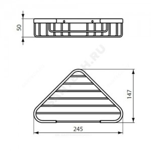 Полочка для шампуня угловая IOM Ideal Standard A9105AA