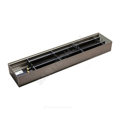 Конвектор внутрипольный WSKP без решетки подключение - слева Mohlenhoff WSKP 410-140-2340