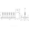 Установка повышения давления Hydro MPC-S 6 CR64-1 Grundfos 95044905