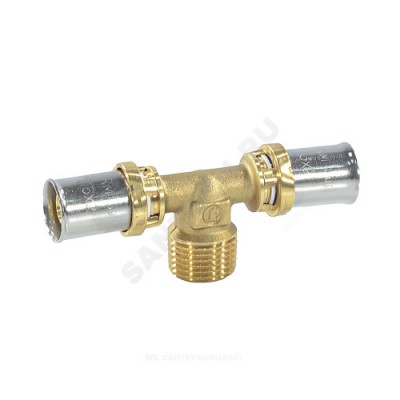 Тройник МП латунь пресс Дн 26х3/4"х26 НР RM153 Giacomini RM153Y049