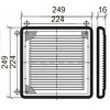 Решётка вентиляционная пластик 200х300 КОСМОВЕНТ Эра