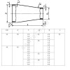 Переход сталь концентрический Дн 133х10,0-108х9,0 (Ду 125х100) бесшовный ГОСТ 17378-2001