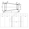Переход сталь концентрический Дн 133х10,0-108х9,0 (Ду 125х100) бесшовный ГОСТ 17378-2001