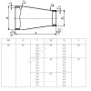 Переход сталь концентрический Дн 133х10,0-108х9,0 (Ду 125х100) бесшовный ГОСТ 17378-2001