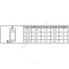 Футорка латунь никель Ду 32х25 (1 1/4"х1") НР/ВР Китай