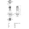 Насос многоступенчатый вертикальный HELIX FIRST V 403-5/16/E/S/400-50 PN16 3х400В/50 Гц Wilo 4201076
