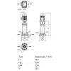 Насос многоступенчатый вертикальный HELIX FIRST V 403-5/16/E/S/400-50 PN16 3х400В/50 Гц Wilo 4201076
