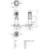 Насос многоступенчатый вертикальный HELIX FIRST V 403-5/16/E/S/400-50 PN16 3х400В/50 Гц Wilo 4201076