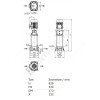 Насос многоступенчатый вертикальный HELIX FIRST V 403-5/16/E/S/400-50 PN16 3х400В/50 Гц Wilo 4201076
