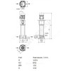 Насос многоступенчатый вертикальный HELIX FIRST V 403-5/16/E/S/400-50 PN16 3х400В/50 Гц Wilo 4201076