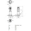 Насос многоступенчатый вертикальный HELIX FIRST V 403-5/16/E/S/400-50 PN16 3х400В/50 Гц Wilo 4201076