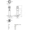 Насос многоступенчатый вертикальный HELIX FIRST V 403-5/16/E/S/400-50 PN16 3х400В/50 Гц Wilo 4201076