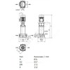 Насос многоступенчатый вертикальный HELIX FIRST V 403-5/16/E/S/400-50 PN16 3х400В/50 Гц Wilo 4201076
