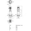Насос многоступенчатый вертикальный HELIX FIRST V 403-5/16/E/S/400-50 PN16 3х400В/50 Гц Wilo 4201076