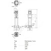 Насос многоступенчатый вертикальный HELIX FIRST V 403-5/16/E/S/400-50 PN16 3х400В/50 Гц Wilo 4201076
