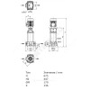Насос многоступенчатый вертикальный HELIX FIRST V 403-5/16/E/S/400-50 PN16 3х400В/50 Гц Wilo 4201076