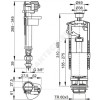 Арматура для бачка сливная/наливная нижнее подключение кнопка хром старт-стоп Alca Plast SA2000SK 1/2" CHROM