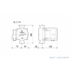 Насос циркуляционный Grundfos UP 20-30 N 150 3x400V