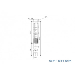 Насос скважинный Grundfos SP 125-3