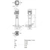 Насос многоступенчатый вертикальный HELIX FIRST V 616-5/25/E/KS/400-50 PN25 3х400В/50 Гц Wilo 4201164