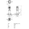 Насос многоступенчатый вертикальный HELIX FIRST V 616-5/25/E/KS/400-50 PN25 3х400В/50 Гц Wilo 4201164
