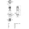Насос многоступенчатый вертикальный HELIX FIRST V 616-5/25/E/KS/400-50 PN25 3х400В/50 Гц Wilo 4201164