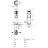 Насос многоступенчатый вертикальный HELIX FIRST V 616-5/25/E/KS/400-50 PN25 3х400В/50 Гц Wilo 4201164