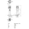 Насос многоступенчатый вертикальный HELIX FIRST V 616-5/25/E/KS/400-50 PN25 3х400В/50 Гц Wilo 4201164