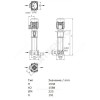 Насос многоступенчатый вертикальный HELIX FIRST V 616-5/25/E/KS/400-50 PN25 3х400В/50 Гц Wilo 4201164