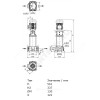 Насос многоступенчатый вертикальный HELIX FIRST V 616-5/25/E/KS/400-50 PN25 3х400В/50 Гц Wilo 4201164