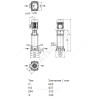 Насос многоступенчатый вертикальный HELIX FIRST V 616-5/25/E/KS/400-50 PN25 3х400В/50 Гц Wilo 4201164