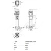 Насос многоступенчатый вертикальный HELIX FIRST V 616-5/25/E/KS/400-50 PN25 3х400В/50 Гц Wilo 4201164