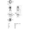Насос многоступенчатый вертикальный HELIX FIRST V 616-5/25/E/KS/400-50 PN25 3х400В/50 Гц Wilo 4201164