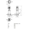Насос многоступенчатый вертикальный HELIX FIRST V 616-5/25/E/KS/400-50 PN25 3х400В/50 Гц Wilo 4201164