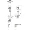Насос многоступенчатый вертикальный HELIX FIRST V 616-5/25/E/KS/400-50 PN25 3х400В/50 Гц Wilo 4201164