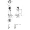 Насос многоступенчатый вертикальный HELIX FIRST V 616-5/25/E/KS/400-50 PN25 3х400В/50 Гц Wilo 4201164